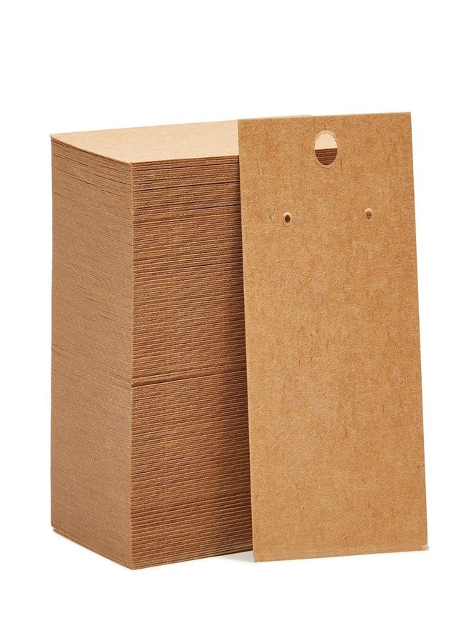 Festiko Paperboard Earring Cards - Retail-Ready Jewelry Display - Secure Stud & Dangle Earring Display Cards - Eco-Friendly Jewelry Packaging - 3.5 x 2 in (100) - Image 2
